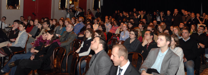 cartoon mobile view of public