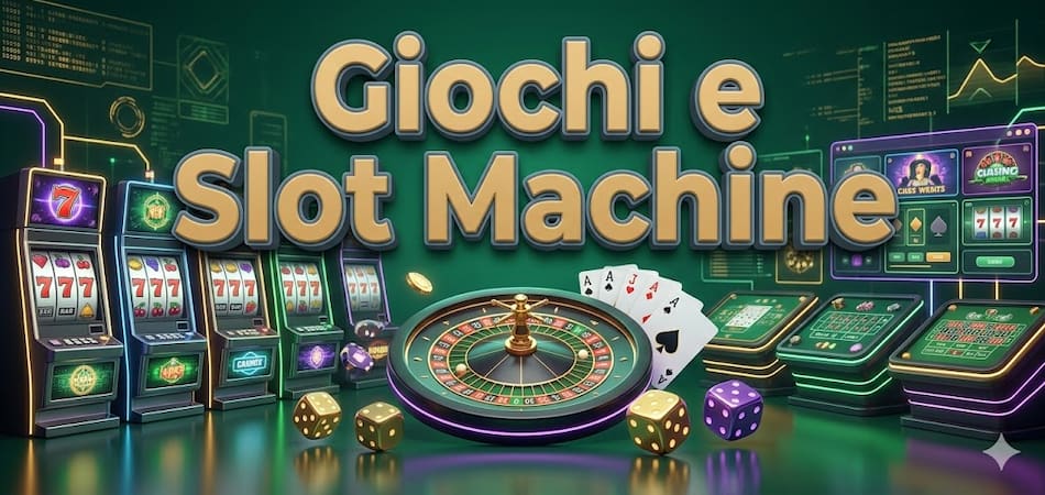 Giochi e Slot Machine